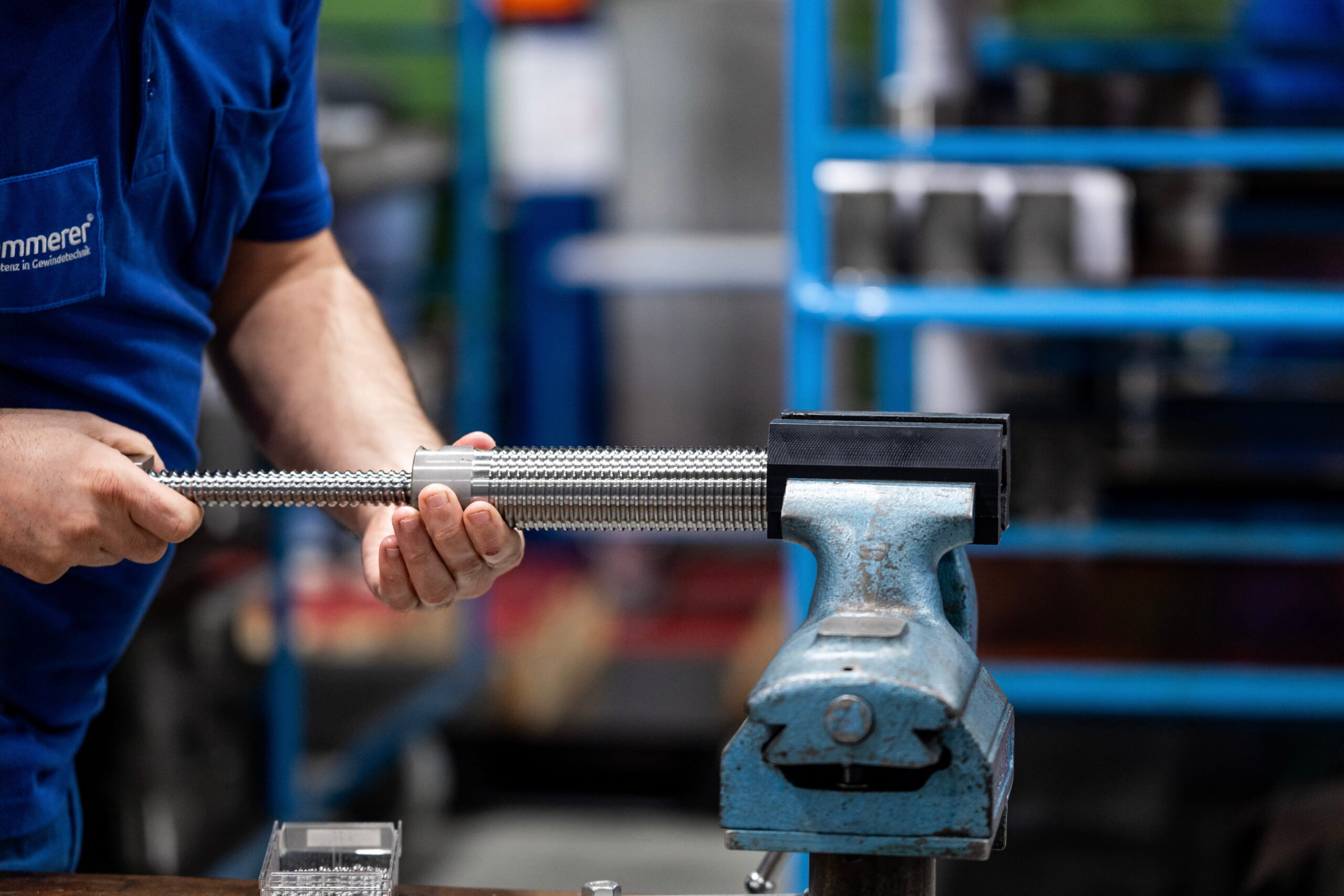 Kammerer-Teleskopgewindetrieb